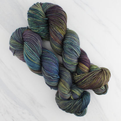 ENCHANTED FOREST Hand-Dyed Yarn on Buttery Soft DK