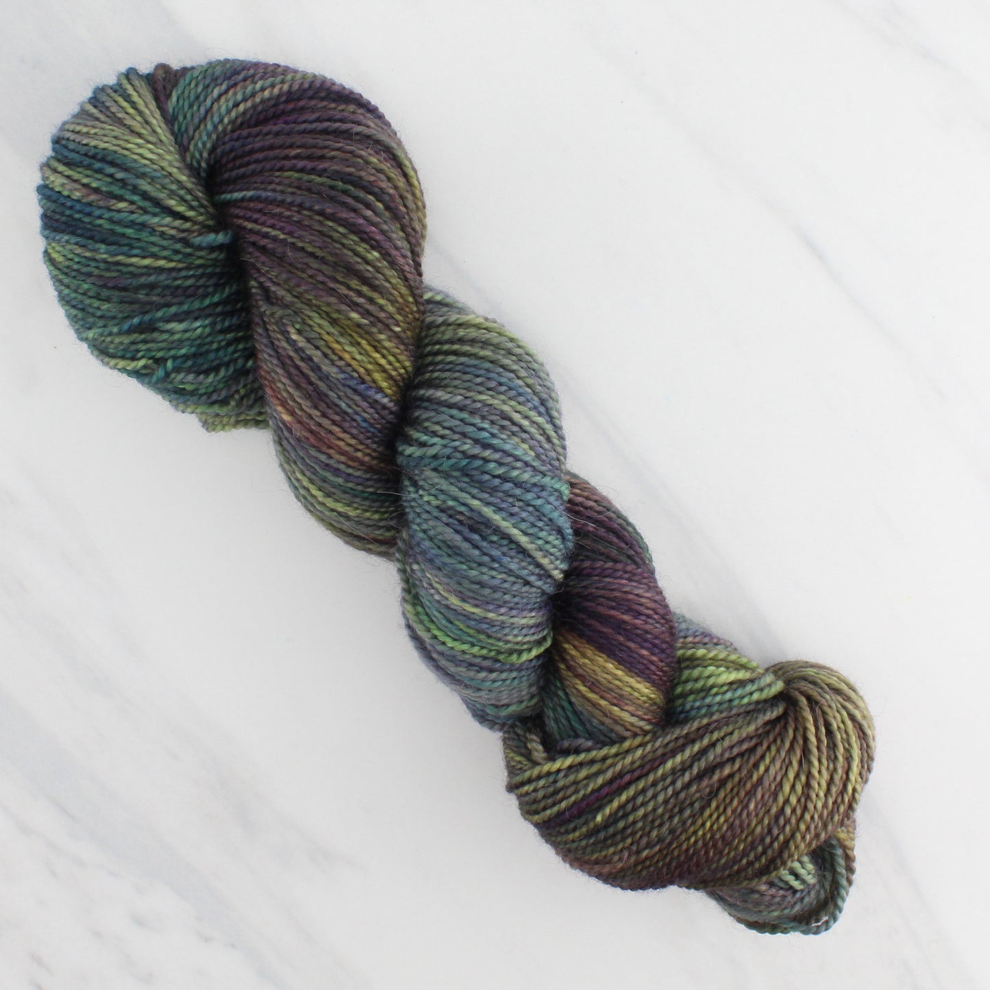 ENCHANTED FOREST Hand-Dyed Yarn on Buttery Soft DK