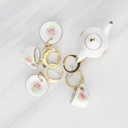 ENGLISH TEA STITCH MARKER SETS FOR KNITTING AND CROCHET