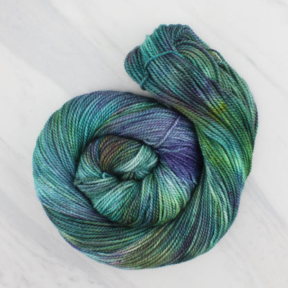 The Lord of the Rings Collection - EOWYN MEETS WITH ARAGORN Hand Dyed on Buttery Soft DK - Splashed & Speckled Yarn