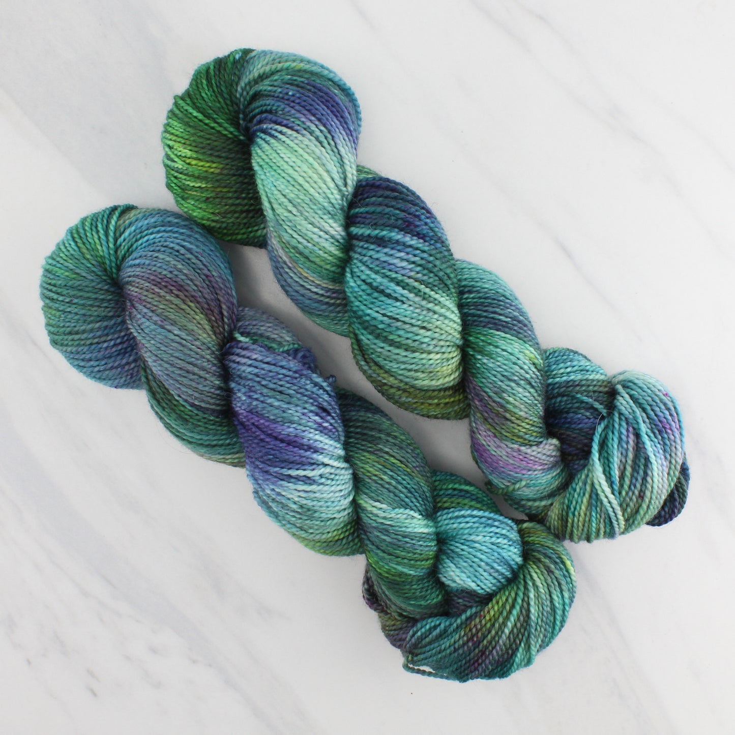 The Lord of the Rings Collection - EOWYN MEETS WITH ARAGORN Hand Dyed on Buttery Soft DK - Splashed & Speckled Yarn