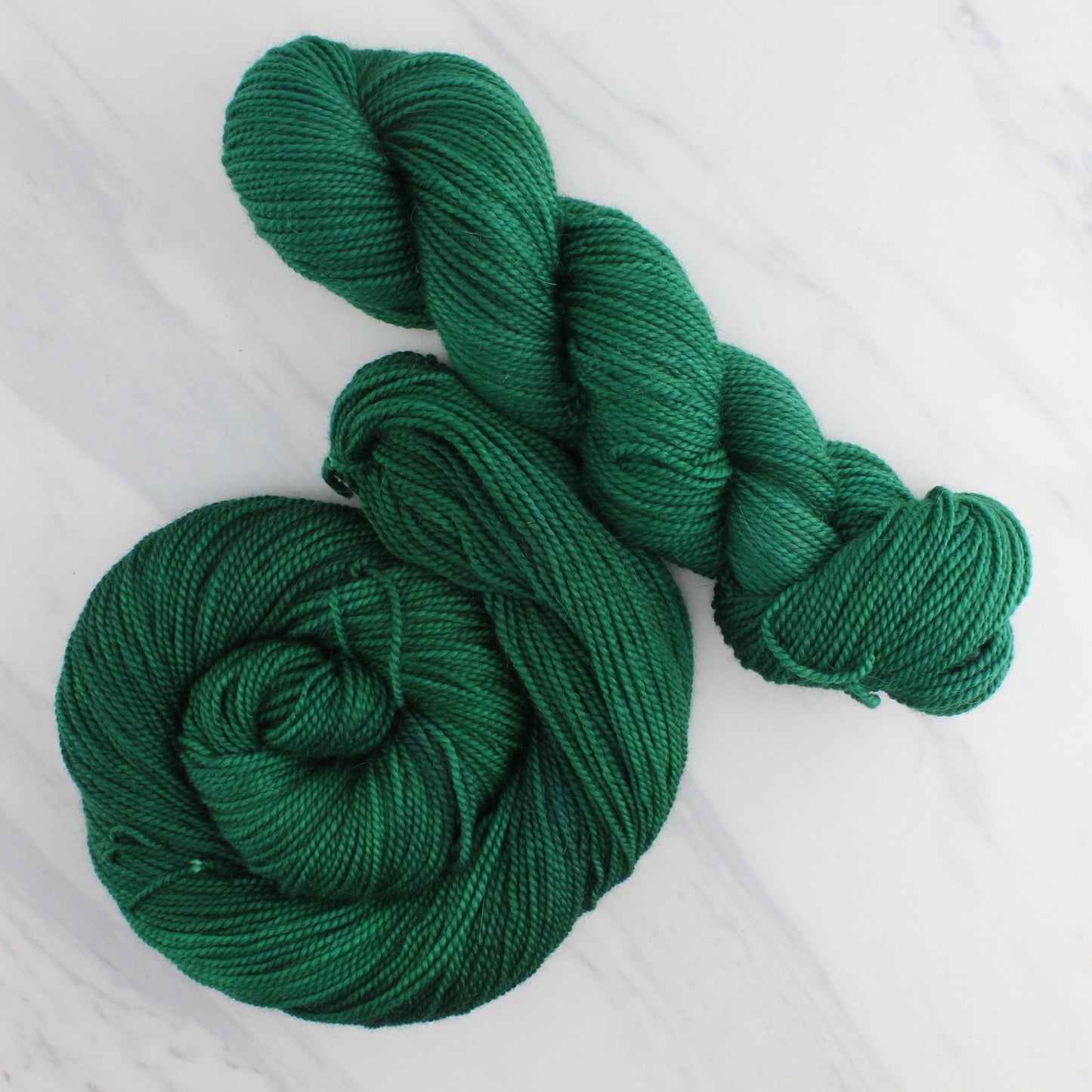 EVERGREEN Hand Dyed on Buttery Soft DK - Semi-Solid Colorway