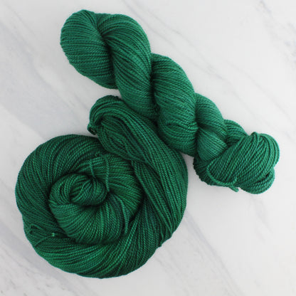 EVERGREEN Hand Dyed on Buttery Soft DK - Semi-Solid Colorway