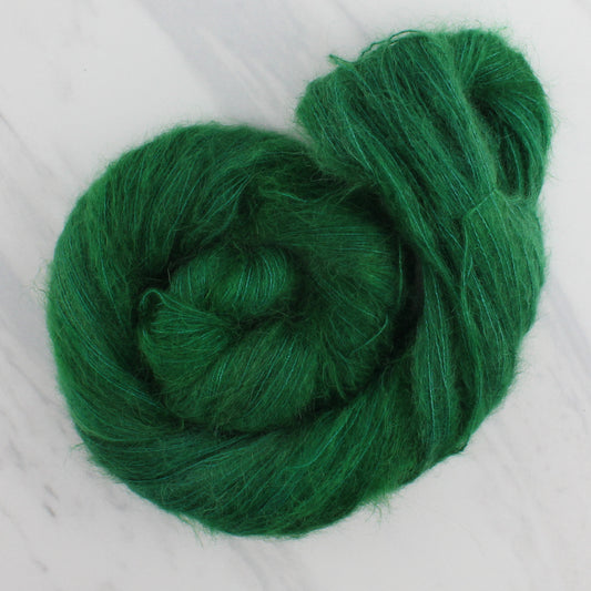 EVERGREEN Hand Dyed on Suri Lace Cloud - Semi-Solid Yarn
