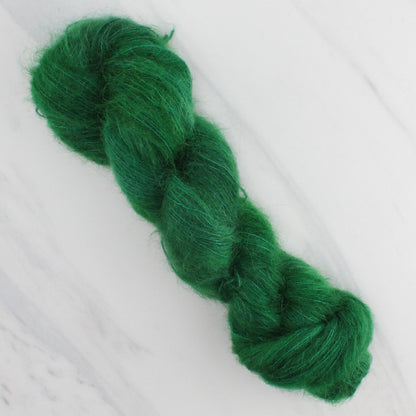 EVERGREEN Hand Dyed on Suri Lace Cloud - Semi-Solid Yarn