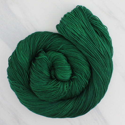 EVERGREEN Hand-Dyed Yarn on Sock Perfection Yarn