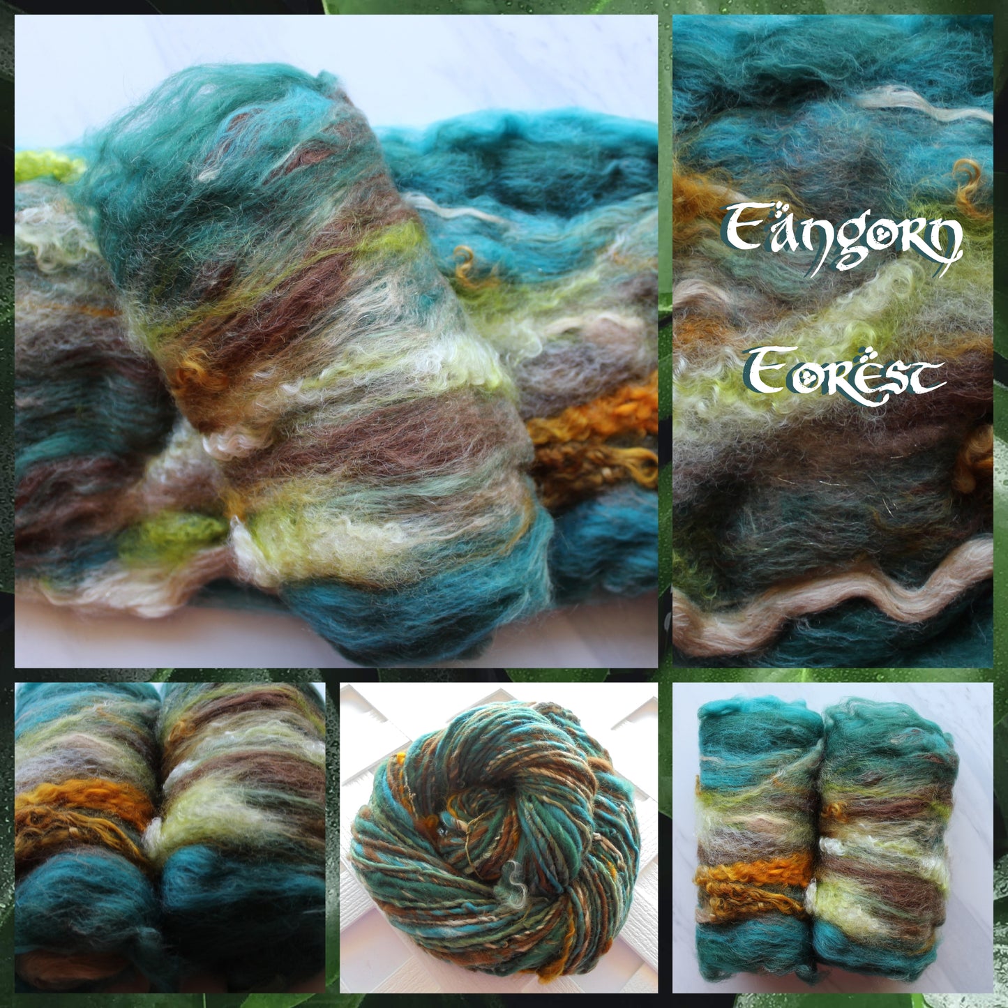 The Lord of the Rings Collection - FANGORN FOREST Spinning Fiber Batt