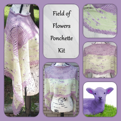 FIELD OF FLOWERS PONCHETTE KIT - Dyed to Order