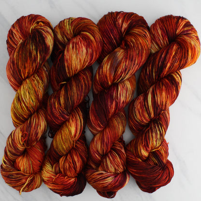 FIRE - Yarn Dyed to Order - Splashed and Speckled Yarn