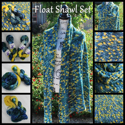 FLOAT SHAWL SET - Dyed to Order