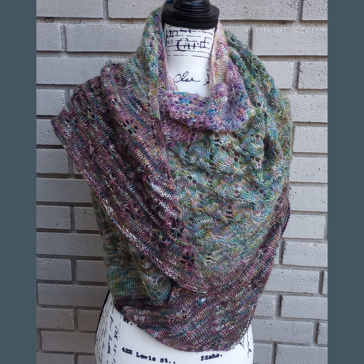 FOUR SEASONS SHAWL KNITTING PATTERN