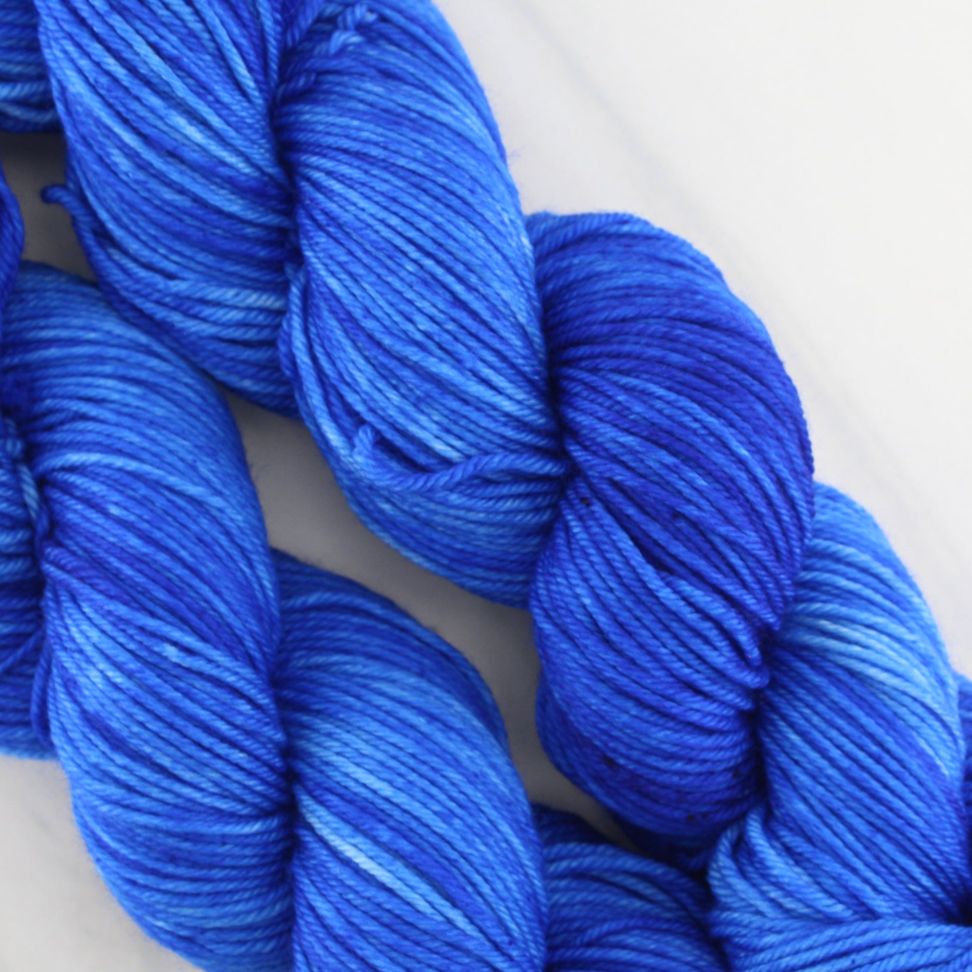 FREEDOM BLUE on Squoosh DK - Indie-Dyed Yarn - Purple Lamb