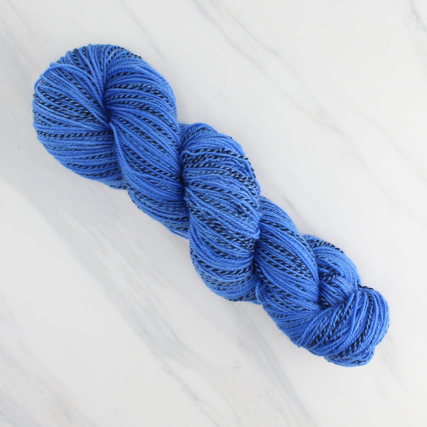 FREEDOM BLUE Indie-Dyed Yarn on Stained Glass Fingering