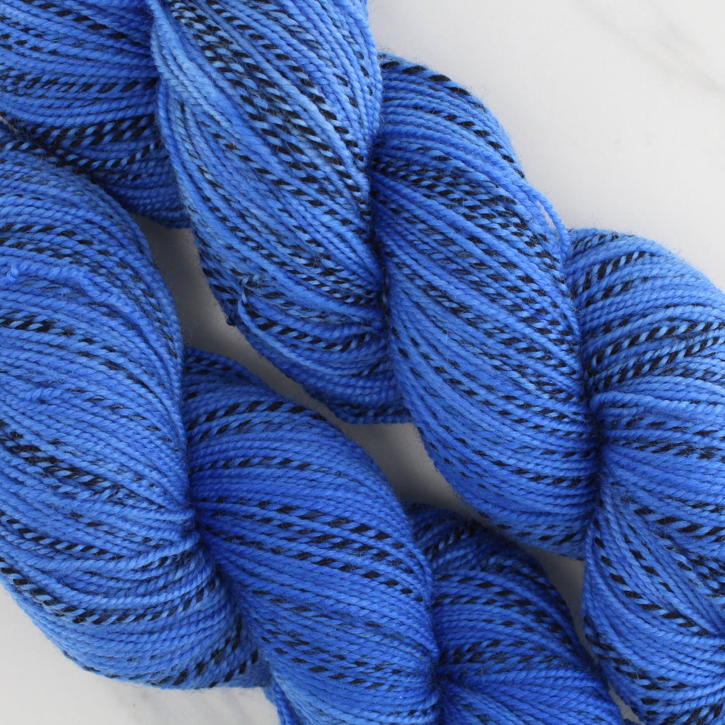 FREEDOM BLUE Indie-Dyed Yarn on Stained Glass Fingering