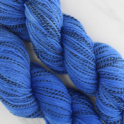 FREEDOM BLUE Indie-Dyed Yarn on Stained Glass Fingering