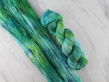 GALADRIEL'S GIFT Indie-Dyed Yarn on Feather Sock