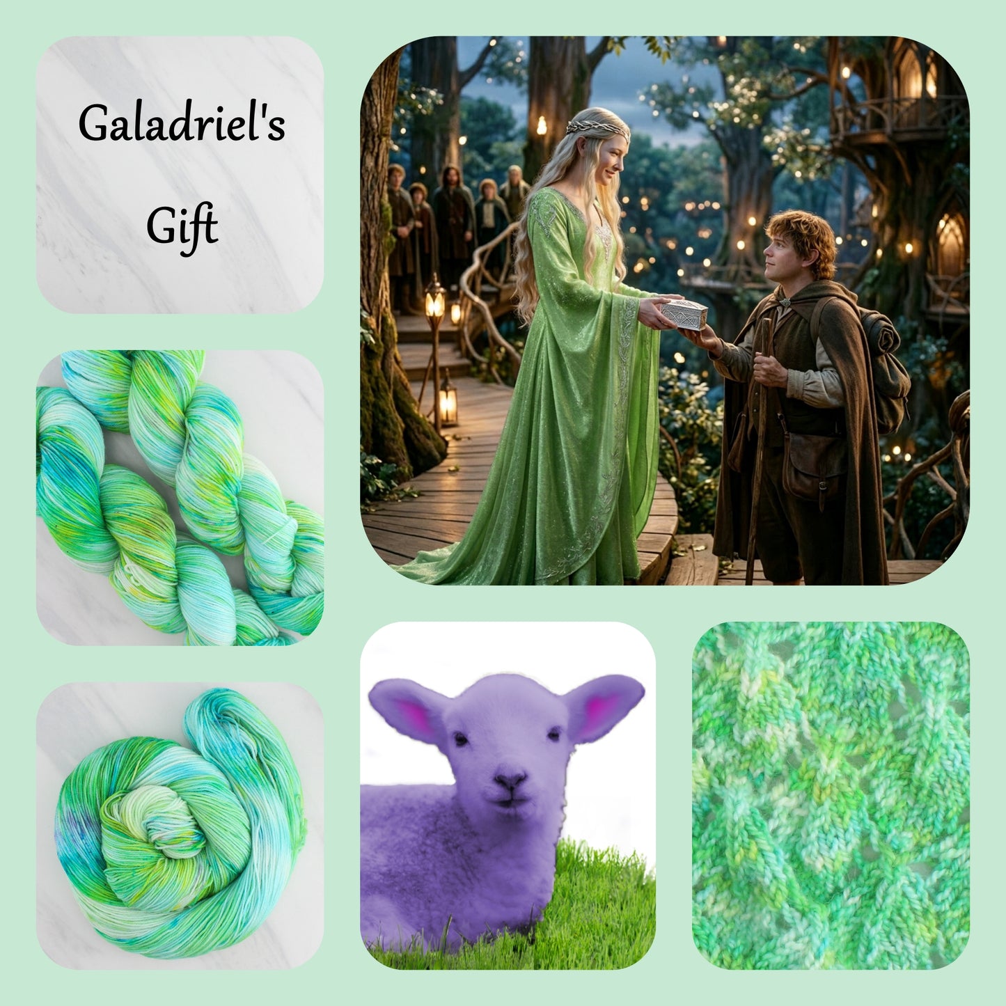 The Lord of the Rings Collection - GALADRIEL'S GIFT - Yarn Dyed to Order