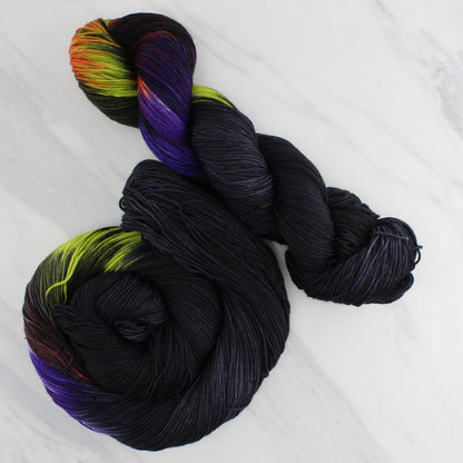 GHOULISH - Yarn Dyed to Order - Assigned Pooling Colorway