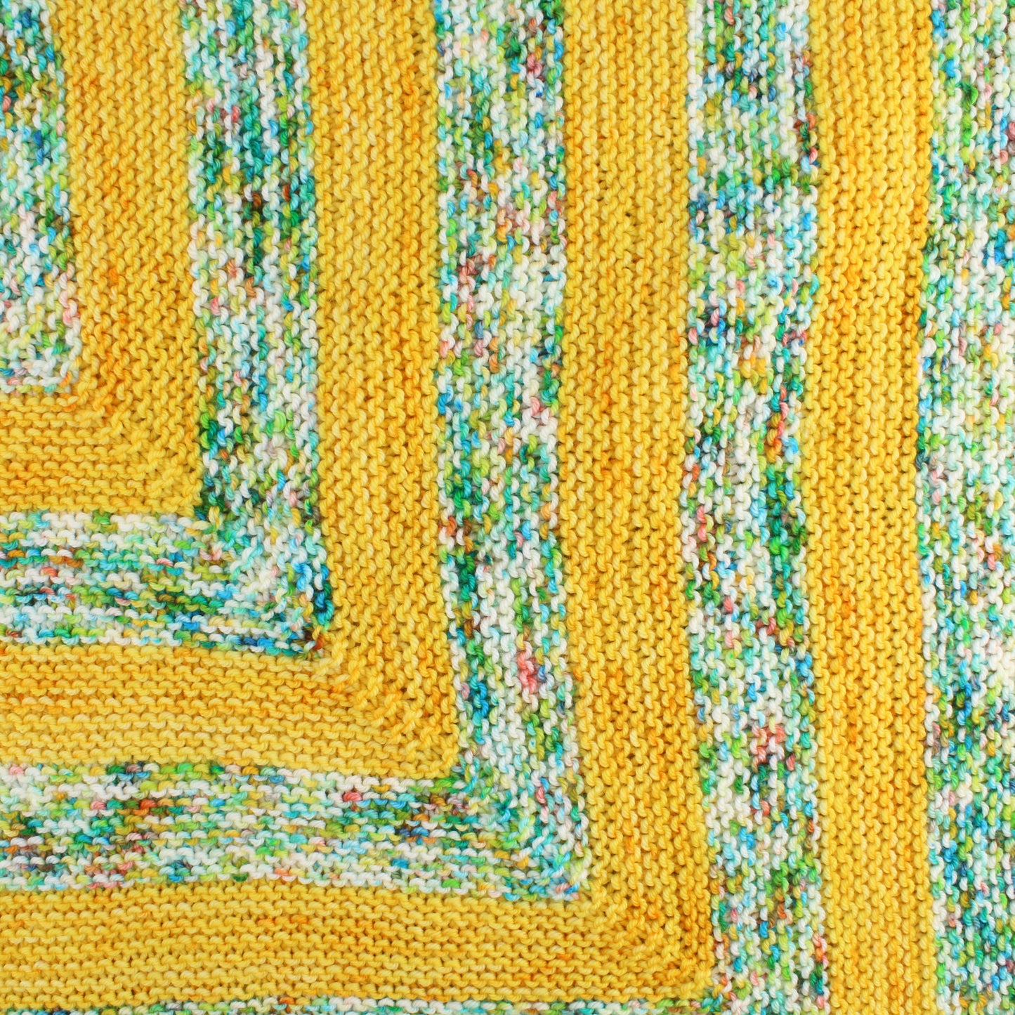 DAY AT THE BEACH Hand Dyed on Squoosh DK - Splashed & Speckled Yarn