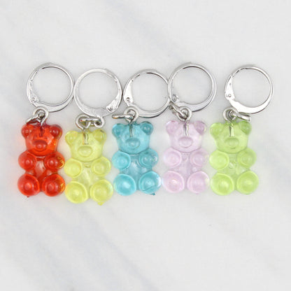 GUMMY BEAR STITCH MARKER SETS FOR KNITTING AND CROCHET