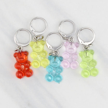 GUMMY BEAR STITCH MARKER SETS FOR KNITTING AND CROCHET