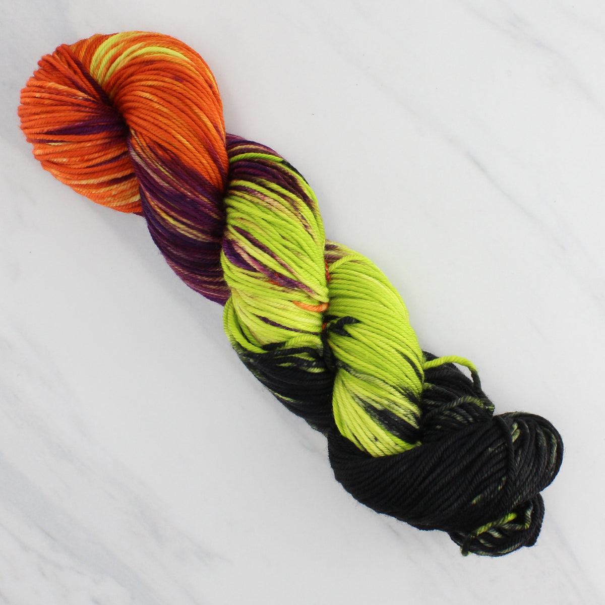 HALLOWEEN PARTY - Yarn Dyed to Order - Block Variegated Colorway