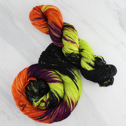 HALLOWEEN PARTY - Yarn Dyed to Order - Block Variegated Colorway