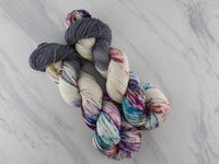IT'S COMPLICATED Indie-Dyed Yarn on Feather Sock - Assigned Pooling Colorway