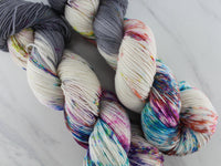 IT'S COMPLICATED Indie-Dyed Yarn on Feather Sock - Assigned Pooling Colorway