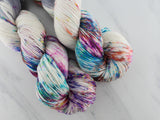 IT'S COMPLICATED Indie-Dyed Yarn on Feather Sock - Assigned Pooling Colorway
