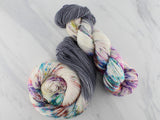 IT'S COMPLICATED Indie-Dyed Yarn on Feather Sock - Assigned Pooling Colorway