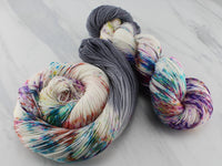 IT'S COMPLICATED Indie-Dyed Yarn on Feather Sock - Assigned Pooling Colorway