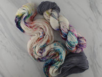 IT'S COMPLICATED Indie-Dyed Yarn on Feather Sock - Assigned Pooling Colorway