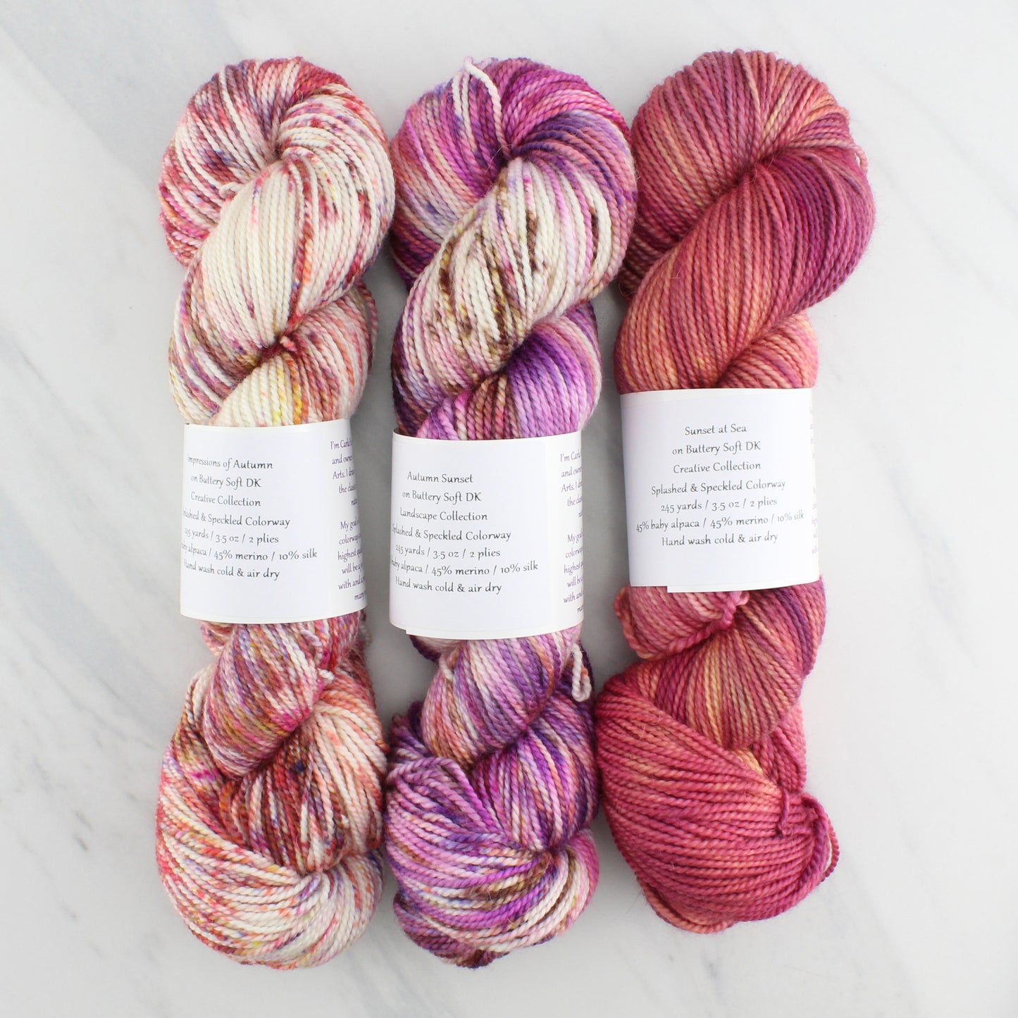 SUNSET AT SEA on Buttery Soft DK - Indie-Dyed Yarn