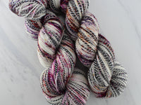 IMPRESSIONS OF AUTUMN Indie-Dyed Yarn on Stained Glass Sock