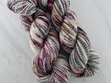 IMPRESSIONS OF AUTUMN Indie-Dyed Yarn on Stained Glass Sock