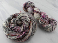 IMPRESSIONS OF AUTUMN Indie-Dyed Yarn on Stained Glass Sock