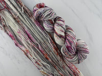 IMPRESSIONS OF AUTUMN Indie-Dyed Yarn on Stained Glass Sock