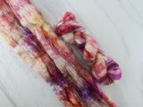 IMPRESSIONS OF AUTUMN Indie-Dyed Yarn on Suri Lace Cloud