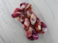 IMPRESSIONS OF AUTUMN Indie-Dyed Yarn on Suri Lace Cloud