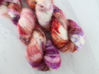 IMPRESSIONS OF AUTUMN Indie-Dyed Yarn on Suri Lace Cloud