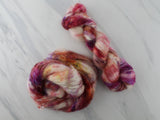 IMPRESSIONS OF AUTUMN Indie-Dyed Yarn on Suri Lace Cloud