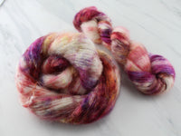 IMPRESSIONS OF AUTUMN Indie-Dyed Yarn on Suri Lace Cloud