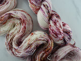 IMPRESSIONS OF AUTUMN Hand-Dyed Yarn on Sock Perfection