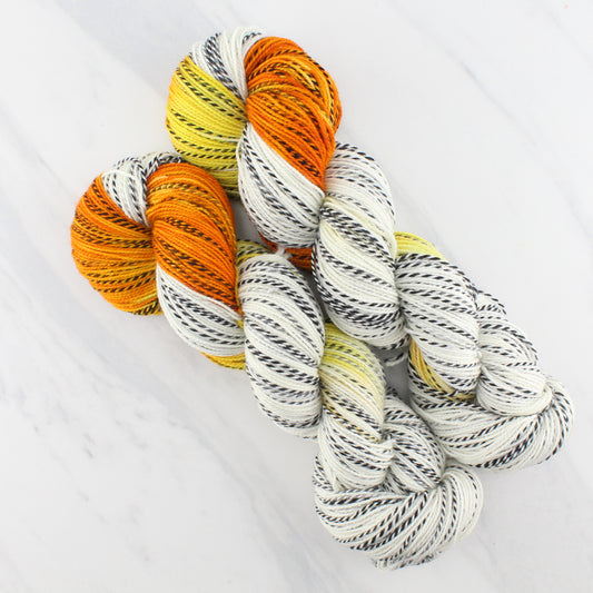 Butterfly Collection - INDIAN JEZEBEL - Assigned Pooling Colorway - Yarn Dyed to Order