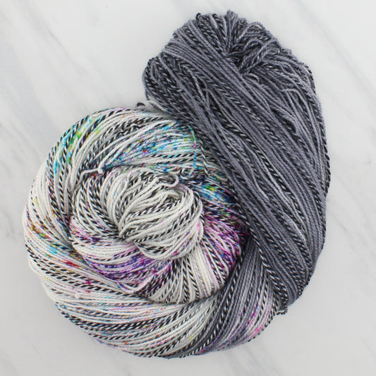 IT'S COMPLICATED Hand Dyed on Stained Glass Fingering - Assigned Pooling Yarn