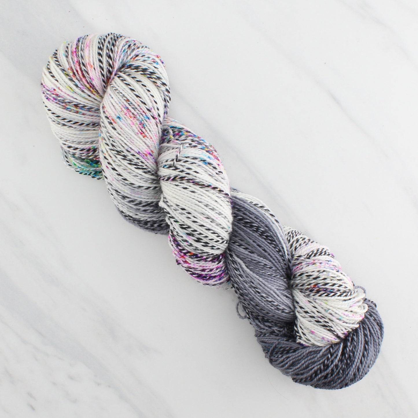 IT'S COMPLICATED Hand Dyed on Stained Glass Fingering - Assigned Pooling Yarn