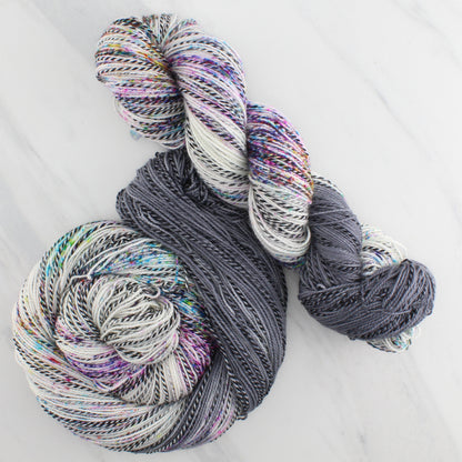 IT'S COMPLICATED Hand Dyed on Stained Glass Fingering - Assigned Pooling Yarn