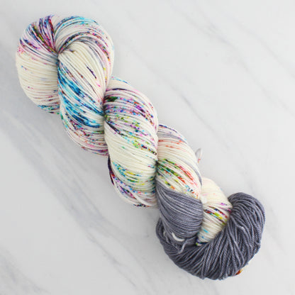 IT'S COMPLICATED Hand Dyed on Splendid Sport - Assigned Pooling Colorway
