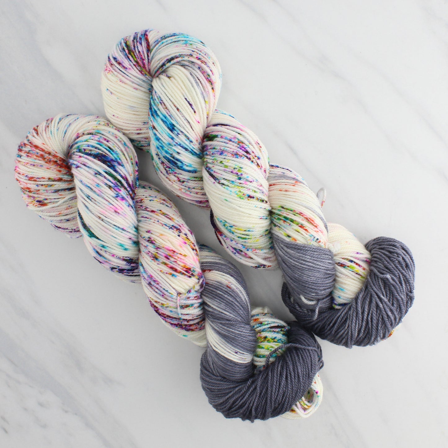 IT'S COMPLICATED Hand Dyed on Splendid Sport - Assigned Pooling Colorway
